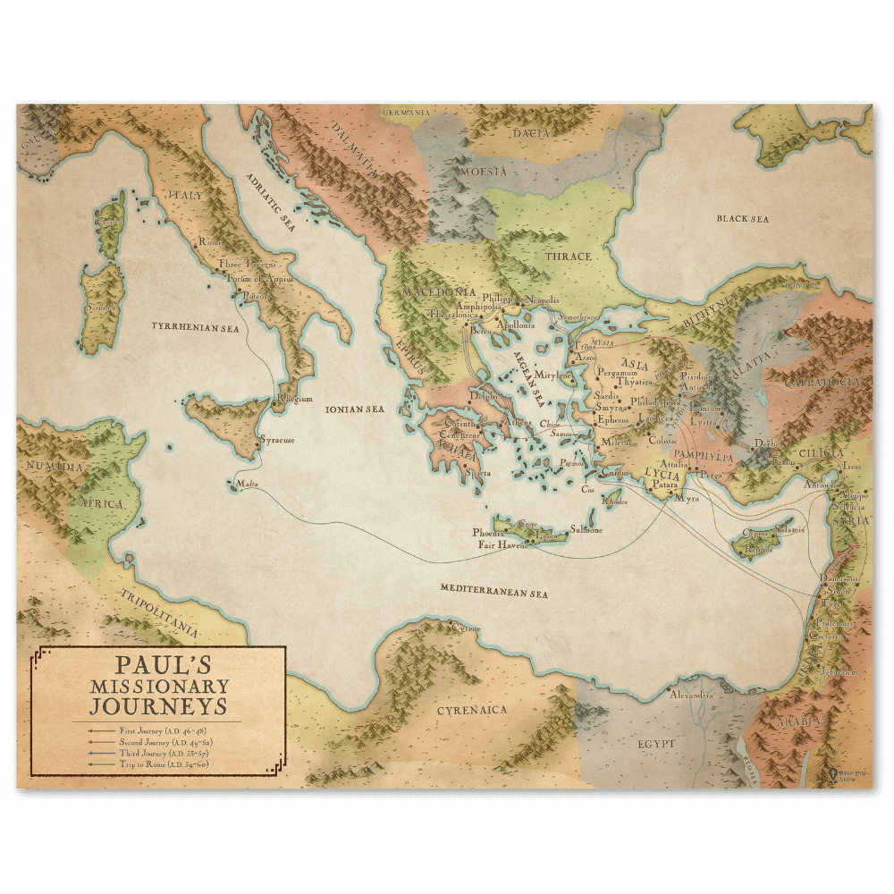 Bible Map Store